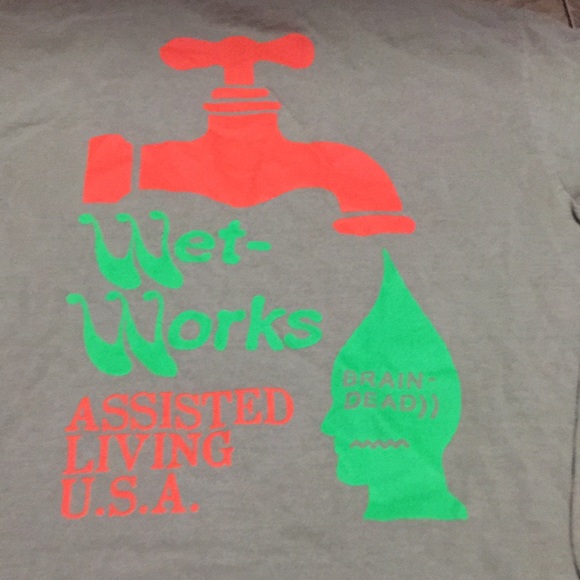 Brain dead long sleeve shirt size s - Picture 3 of 7